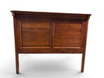 Outlet: Cherry Wood Romeo Panel Queen Headboard Only In-Stock