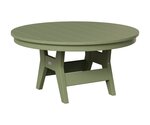 Berlin Gardens Harbor 38" Round Poly Conversation Table