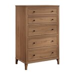 Amish Covey Creek Contemporary 5-Drawer Chest of Drawers