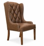 Amish  Wingback Parsons  Chair In-Stock and Ready to Ship