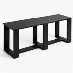 Amish Poly Outdoor Contemporary Backless Bench