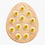 American Made Maple Wood 12 Deviled Egg Tray In-Stock