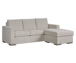 Amish Contemporary Shenandoah Sofa with Chaise Lounge