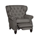 Amish Wellington Wingback Tufted Recliner