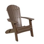 Amish Poly Outdoor Majestic Folding Adirondack Chair