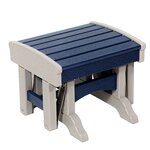 Amish Poly Outdoor Gliding Ottoman