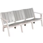 Amish Poly Outdoor Island Sofa