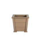 Amish Poly Outdoor Square Planter