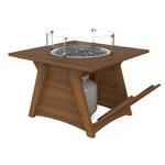 Amish Poly Outdoor Regency Fire Table
