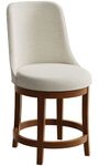 Amish Tweed Swivel Barstool