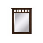 Amish Furniture Mission Wall Mirror