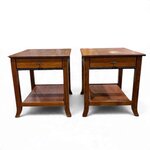 Outlet: Amish Oak Cranberry End Table In-Stock (Set of 2)