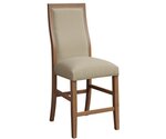 Amish Rowan Fully Upholstered Contemporary Counter or Bar Stool