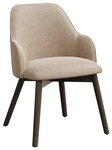Amish Modern Arlo Upholstered Low-Back Dining Chair