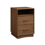 Amish Java 2-Drawer Nightstand