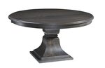 Amish Obelisk Single Pedestal Dining Table