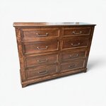 Amish Verdant Solid Wood Heirloom Classic High Dresser with Optional Mirror - Choose Size