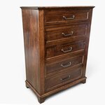 Amish Verdant Solid Wood Heirloom Classic Tall Chest of Drawers