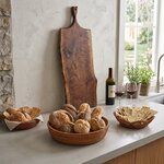 Amish Made Large Walnut Cutting Board with Live Edge In-Stock