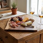Amish Handcrafted Walnut Live Edge Small Cutting Board In-Stock