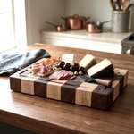 Small Amish Handcrafted Prep and Serving Board with Juice Groove In-Stock