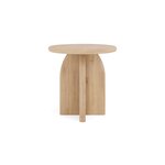 Amish Ridge Cove Round End Table