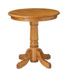 Hartford Single Pedestal Solid-Top Pub Table by Keystone