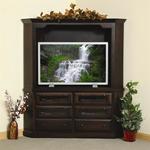 Deluxe Shaker Corner Plasma Entertainment Center