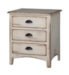 Amish Watford Solid Wood Three-Drawer Night Stand