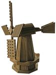 LuxCraft Large Pine Dutch Garden Windmill