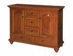 Martinique Buffet with Server Tray by Keystone Collection