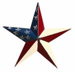 10" Patriotic Barn Star