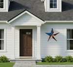 Amish 40" Patriotic Painted Barn Star