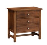 Amish Lavina Shaker 3 Drawer Nightstand