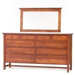 Handmade Maple Wood Amish Dresser