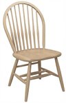 Amish Crafted Solid Wood Windsor Dining Chair with 8-Spindles