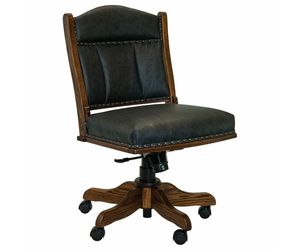 Upholstered Executive Series Desk Chair with Low Back