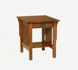 Lancaster Mission End Table with Drawer
