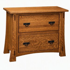 Whiteridge Mission Solid Wood Lateral File Cabinet