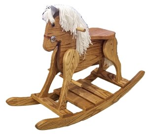Heirloom Wooden Rocking Horse