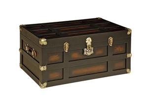 Handcrafted Madeline Solid Brown Maple Wood Trunk