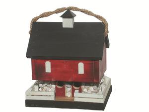 Handcrafted Country Barn Birdhouse