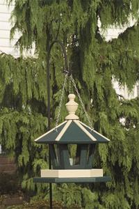 Handcrafted Hanging Gazebo Garden Bird Feeder