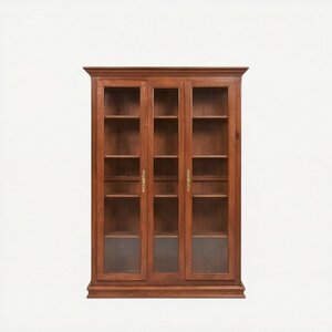 Double Door Picture Frame Deluxe Bookcase