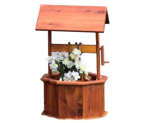 Cedar Small Wishing Well