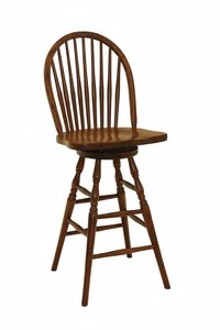 9 Spindle Windsor Counter and Bar Stool