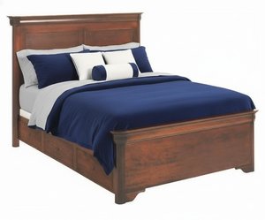 Romeo Panel Bed with Short Footboard
