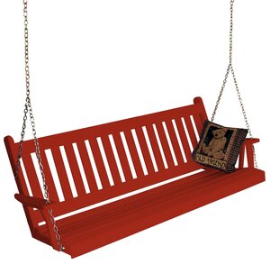 Pine Wood Traditional English Porch Swing