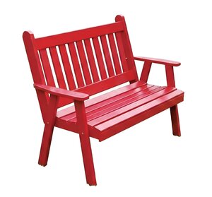 Pine Wood Traditional English Garden Bench