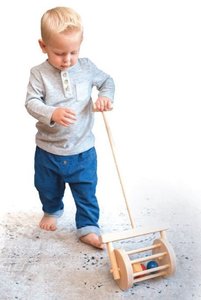 Block Roller Wood Toy - Push & Pull Toy